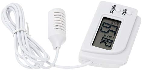 WSSBK Mini Digitális Érzékelő, Kisállat Hőmérő Pratical Hőmérséklet, illetve a Páratartalom Mérő Inkubátor Pet Hőmérséklet Mérő