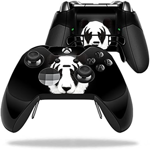 MightySkins Bőr Kompatibilis a Microsoft Xbox Elite Vezérlő - Rock N Roll Panda | Védő, Tartós, Egyedi Vinil-wrap Borító | Könnyű Alkalmazni,