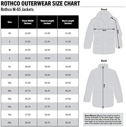 Rothco M-65 Mező Kabát Téli Kabát