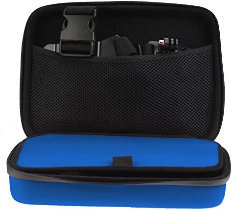 Navitech Kék, nagy teherbírású Masszív Nehéz Eset/Cover Kompatibilis A YI Lite Akció Kamera