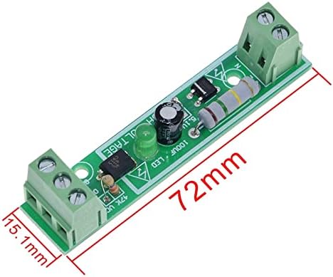 HIIGH 1 Bites AC 220V Optocoupler Elszigeteltség Modul Feszültség Érzékeli Testület Adaptív 3-5V PLC Isolamento Fotoaccoppiatore