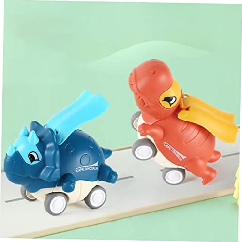 TOYANDONA 3pcs Dinoszaurusz Vissza Autó Teherautó Játék Mini Játék, Oktatás Játékok Modell Játékok Gyerekeknek Siklik Kocsi Játékok