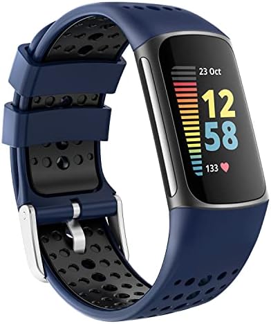 honecumi Kompatibilis Fitbit Díj 5 Smartwatch Zenekarok a Férfiak, a Nők, Dupla-Szín Célja/ Case-Szilikon Sport Zenekar Szíj Vízálló Karkötő