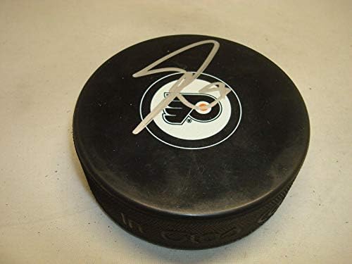 Brayden Schenn Aláírt Philadelphia Flyers Jégkorong Dedikált 1A - Dedikált NHL Korong