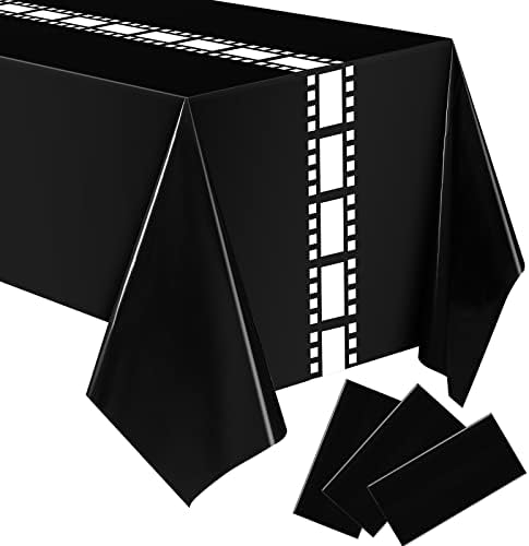 Remagr 3 Db Filmet Este Terítő Film Este Dekoráció Film Fél Táblázat tartalmazza Színház terítő a Film Este Fél Ellátás Film