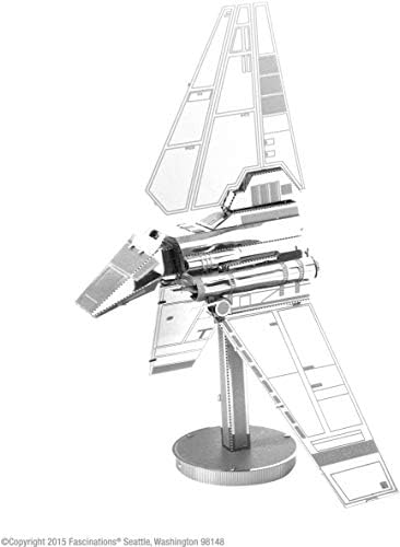 Fascinations Fém Föld Star Wars Imperial Shuttle 3D-s, Fém Modell Készlet