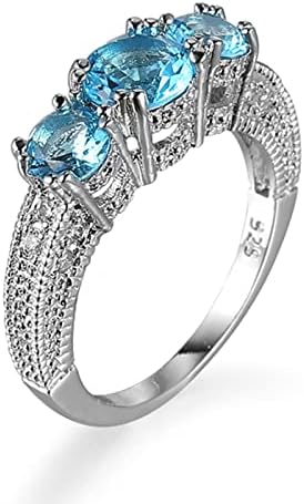 Árvácska Gyűrű Gyűrű Női Hópehely Cirkon Ékszer Esküvő, Nyolc, Nyolc Nyilak Gyémánt Gyűrű Női Méret 12 Gyűrűk