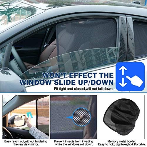Cartist Kocsi ablakához Napernyők, hogy a Subaru Forester 2014-2018 Kocsi Nap Árnyékban Protector Nap Vakító fény, UV Sugárzás Védelem Árnyékban