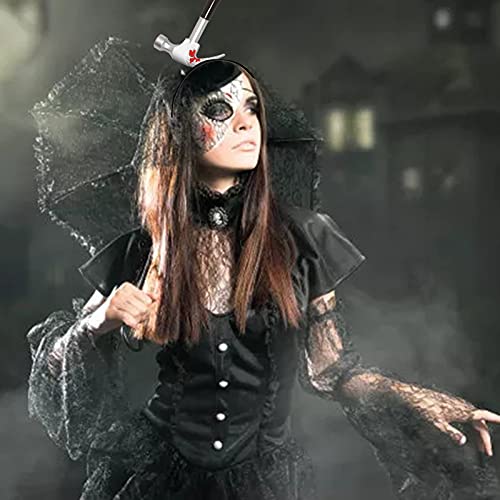Fejpánt A Nők A Halloween Fesztivál Horror Véres Dekoratív Műanyag Fejpánt Hall Fejfedőt Fejpánt