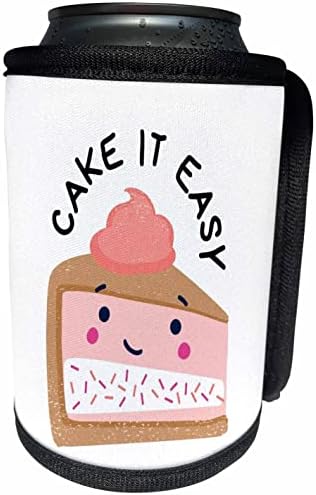 3dRose Torta Könnyű Vicces Élelmiszer-Mondatok - Lehet Hűvösebb Üveg Wrap (cc-360531-1)
