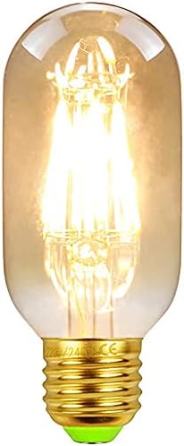 Edison LED Izzók T45 40W Egyenértékű, Vintage Villanykörte 2700K Meleg Fehér(sárga Világos), LED izzólámpák E26, a Haza, Olvasó