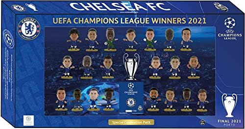 SoccerStarz - Chelsea Bajnokok Ligája Győztes Csapat Pack - 21 Játékos (20/21), CFCCHAMP21
