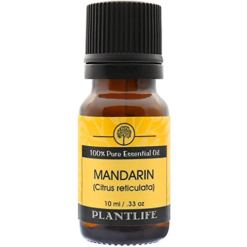 Plantlife Mandarin Aromaterápiás illóolaj - Egyenesen A Növény Tiszta Terápiás Minőségű - Nem Adalékanyagok vagy Töltőanyagok - 10 ml
