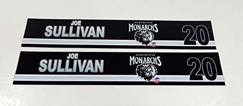 Sok 2 Manchester Uralkodók Joe Sullivan 20 Játékban Használt Fekete Szekrény Lemez - Játék Használt MLB Stadion Berendezések