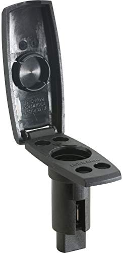 - bizony 910V3B-7 LightArmor Plug-in Bázis - 3-Pin Téglalap, Fekete