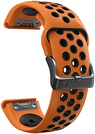 KDEGK 26mm 22mm Quick Fit Watchband A Garmin Fenix 6 6X 5X Pro 5 Plusz 3HR S60 945 Enduro Szilikon Karkötő gyorskioldó Csuklópántot