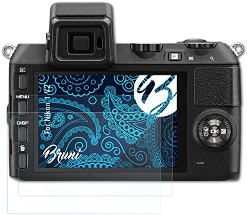 Bruni képernyővédő fólia Kompatibilis a Nikon 1 V2 Védő Fólia, Crystal Clear Védő Fólia (2X)