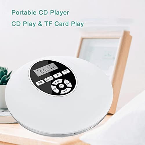 WYFDP Hordozható CD Lejátszó Anti-Skid Kis Zenei CD Walkman Haza, Utazás, Autó, LCD Kijelző Támogatás TF Kártya Személyes zenelejátszó