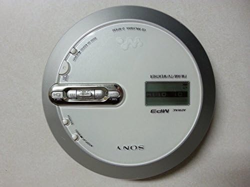 Sony D-NF430 MP3/ATRAC CD Walkman Hordozható cd-Lejátszó, AM/FM/TV/Időjárás Digitális Tuner