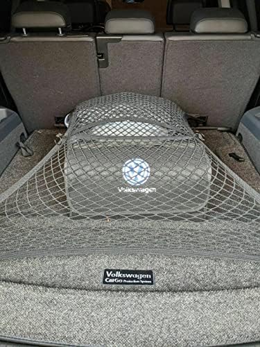Kocsi Csomagtartójában Áru Nettó Készült, a Fit - Ban Meghatározott Jármű a Volkswagen TIGUAN 2018-2022 - Rugalmas Hálós Tároló