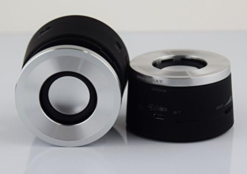 DJP MicroBEAT® DJP Hangszóró Rendszer Ezüst: 2 darabos Csomag Vezeték nélküli Sztereó Hangszórók (Bluetooth, 3D Sound Effect)