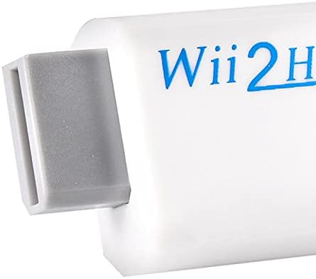 KUIDAMOS Wii-HDMI Átalakító, Fehér, Nem Átviteli Veszteség Wii, Hdmi Adaptert, Videó, Audió Adapter Wii-Wii, Hdmi Átalakító Adapter Wii, HDMI