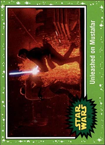 2019 Topps Star Wars Utazás Emelkedik a Skywalker Zöld 67 Elszabadult a Mustafar Trading Card