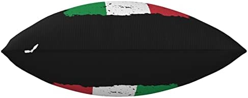 KADEUX olasz Zászló Párna Lapkák 18x18 Hüvelyk Párnákat Helyezze Tér Párnát Borító