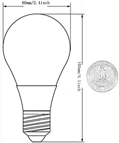 KONPWAY 12 v-os kisfeszültségű LED Izzók - Nappal 7W(Csak 12-36V), 2 darabos Csomag