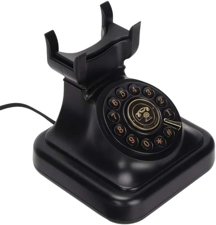 SEASD Retro Vezetékes Telefon Európai Régi Stílusú Vezetékes Telefon Asztali Fix Vezetékes Telefon, Otthoni Iroda Hotel Dekoráció