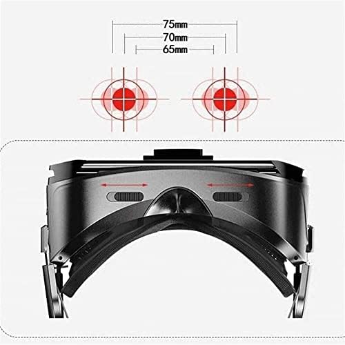 MXJCC VR Szemüveggel, Alkalmas a 3D-s Filmek, Játékok VR 3D-s Virtuális Valóság Szemüveg, Kompatibilis a 4.7-6.53 hüvelyk Android Okos Telefon,
