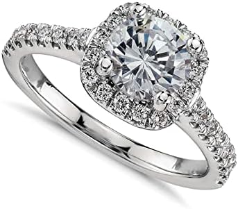 2023 Új Eljegyzési Kerek Vágott Zircons Nők Esküvői Gyűrű, Ékszerek, Gyűrűk, a Nő Teljes Gyémánt Női Gyűrű, Gyűrűk, 1 (Ezüst, 9)