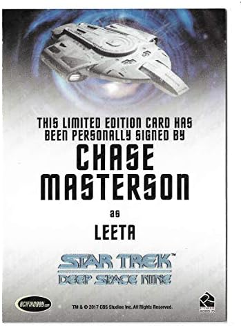 2018 Rittenhouse Archives Star Trek Deep Space Nine Heroes & Villains Autogramot Chase Masterson, mint Leeta Rendkívül Korlátozott