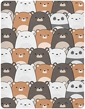 Medve Panda Kiságy, Ágynemű, a Fiúk, Lányok Pack Játszani Lapok, nagyon Puha Mini regisztrálni Felszerelt Gyerekágy Lap Normál