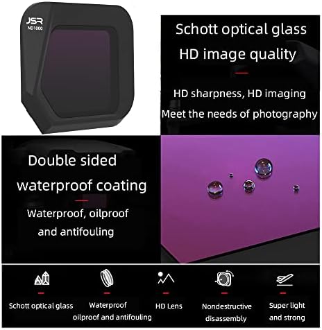 DAGIJIRD Könnyű Váz Kamera Objektív Szűrő Beállítása Optikai Üveg Lencse Szűrő DJI Mavic 3 Drón