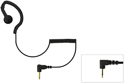 EarHugger Fülhallgató Fülhallgató (3,5 mm Ferde Plug and Hosszú Tekercs Kábel)