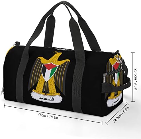 Címere Palesztina Sport, Tornaterem Táska, Cipő Rekesz Utazási Táska, Kézitáska, a Férfiak a Nőket