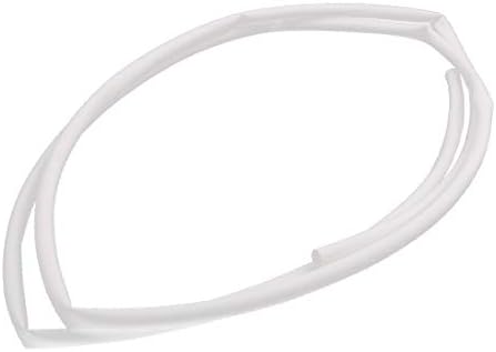 X-mosás ragályos 8 mm-es Dia 4:1 Arányban Hő zsugorcső Wire Wrap Kábel Ujja Cső Hossza 2m, Fehér(8 mm-es Dia 4: 1 Proporción Calor Tubo retráctil