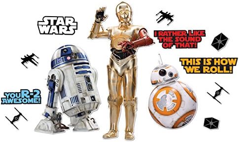 Eureka Star Wars Tantermi Dekorációk Hirdetőtábla beáll, 15pc, Star Wars Droidok (847633)