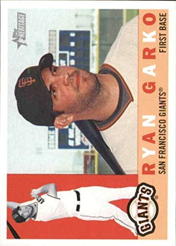 2009 Topps Örökség 675 Ryan Garko Cleveland indians (Magas Sorozat) MLB Baseball Kártya NM-MT