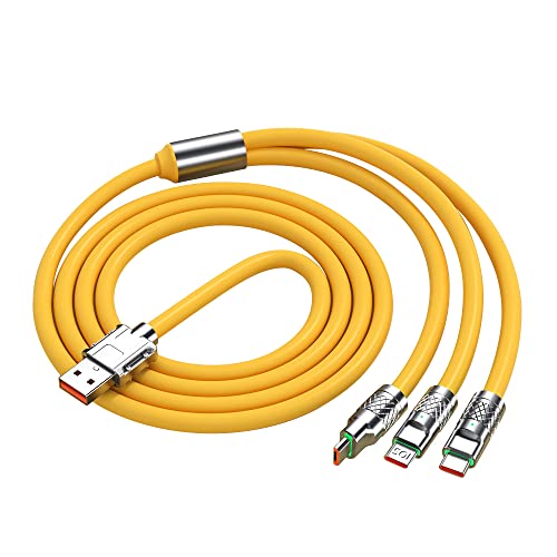 Több Töltés Cable3 1 Több Gyors Töltő Kábel, Töltő Kábel Adapter IP/Típus C - /Micro-USB Port Mobiltelefonok,Samsung Galaxy,PS 4/5,Kindle,Tabletta,