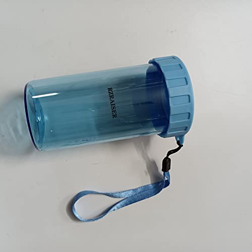 RZRAISER Újrahasználható műanyag vizes palackok eladott üres, Hordozható Széles Szája Nagy Műanyag Palack