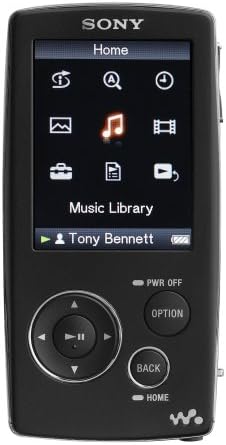 Sony 8 GB Walkman Video MP3 Lejátszó (Fekete)