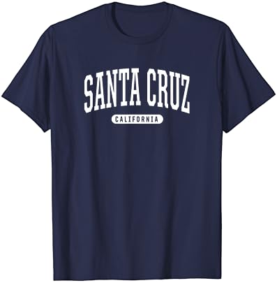 Santa Cruz-i Kaliforniai T-Shirt Nyaralás Főiskola Stílus, CA, USA