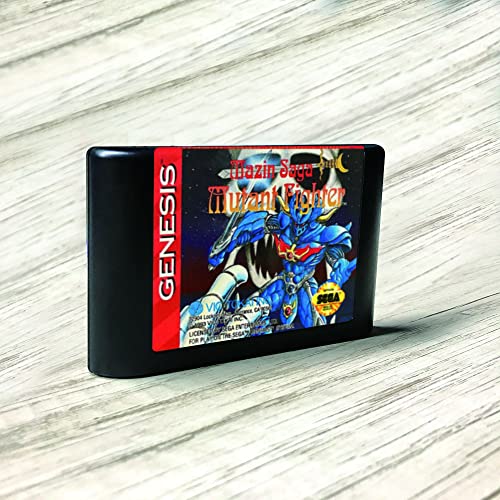 Mazin Saga Mutáns Harcos - USA Címke Flashkit MD Electroless Arany PCB Kártya Sega Genesis Megadrive videojáték-Konzol