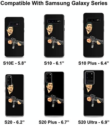 Telefon Esetében a Sebhelyes Tony Montana Kompatibilis az iPhone 14 13 12 11 X Xs Xr 8 7 6 6 Plusz Mini Pro Max Galaxy Note S9 S10 S20 S21