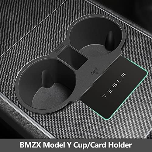 BMZX 3PCS Tesla Model Y Alatt középkonzol Szervező a hátsó Ülésen, Napszemüveg Tartó, Csésze Tartó, Tároló Doboz Központ Szervező