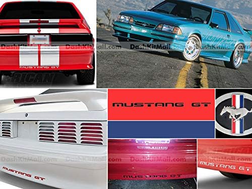 SF Értékesítési USA - Piros Hátsó Lökhárító Leveleket Mustang GT 1987-1993 Hátsó Lapkák Nem Matricák