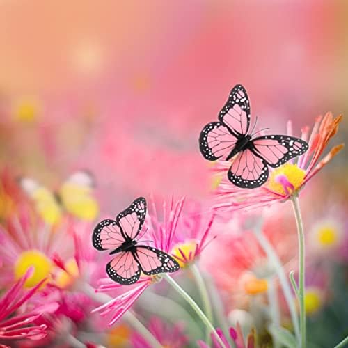 3D Pillangó Fali Matricák Monarch Butterfly Parti Dekoráció Mesterséges Mágneses Pillangó Dekoráció Gyerek Szoba, Hálószoba, Gyerekszoba