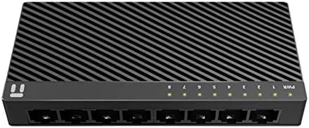 Nkis ST3108C 8-Port 10/100Mbps Fast Ethernet Switch | Asztali Ethernet Elosztó, Ethernet Hub, Plug and Play, a Forgalom Optimalizálása